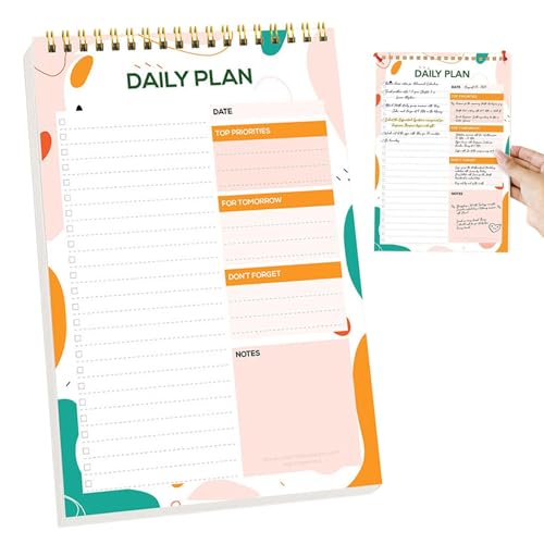 Tagesplaner – Tagesplaner, Habit Tracker Akademischer Planer Notizbuch | Notizblock Produktivitätsplaner Liste des Büroplaners Tagesplaner – Tagesplaner, Habit Tracker Akademischer Planer Notizbuch | Notizblock Produktivitätsplaner Liste des Büroplaners von Naqqios