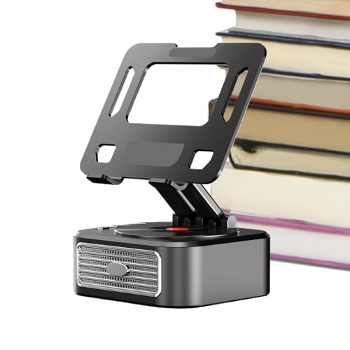 Telefonständer mit Lautsprecher, Handyhalterung mit Lautsprecher, faltbarer Tablet-Telefonhalter, drehbarer Ständer, rutschfeste Basis, coole technische Gadgets, Telefonhalter von Naqqios