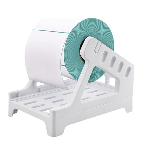 Thermoetikettenhalter – Etikettenhalter | Verstellbare Halterung für Thermodruckerrollen, Etikettenhalter für Büro-Etikettendrucker Thermoetikettenhalter – Etikettenhalter | Verstellbare Halterung für Thermodruckerrollen, Etikettenhalter für Büro-Etikettendrucker von Naqqios