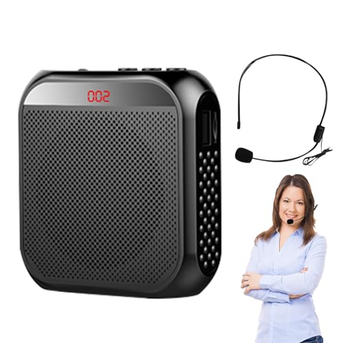 Tragbarer Audioverstärker – Audioverstärker 2200 M Ah, wiederaufladbarer Audioverstärker, persönlicher Verstärker, kabelgebundenes Mikrofon, Kopfhörer und Lautsprecher, Verstärker Tragbarer Audioverstärker – Audioverstärker 2200 M Ah, wiederaufladbarer Audioverstärker, persönlicher Verstärker, kabelgebundenes Mikrofon, Kopfhörer und Lautsprecher, Verstärker von Naqqios