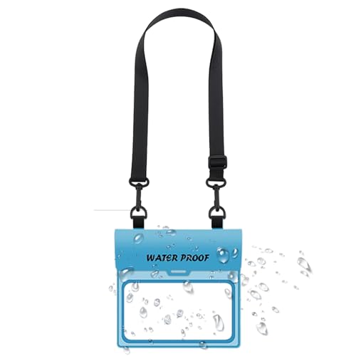 Wasserdichtes Mobiltelefon Trockenbeutel - Transparente PVC -Hülle Mit Hochempfindlichem Touchscreen | Geräumiges Design Mit Sicherem Verriegelungsmechanismus, Perfekt Zum Schwimmen, Schnorcheln Wasserdichtes Mobiltelefon Trockenbeutel - Transparente PVC -Hülle Mit Hochempfindlichem Touchscreen | Geräumiges Design Mit Sicherem Verriegelungsmechanismus, Perfekt Zum Schwimmen, Schnorcheln von Naqqios