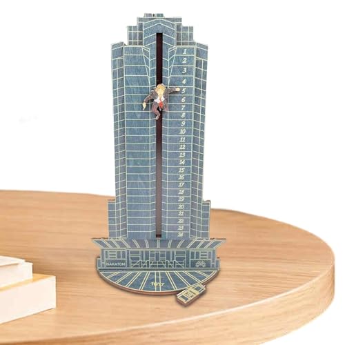 Weihnachts-Countdown-Kalender – Weihnachts-Countdown-Kalender aus | Tischkalender-Dekoration aus, Hans Gruber Falling Off Plaza Adventskalender Die Hard von Naqqios