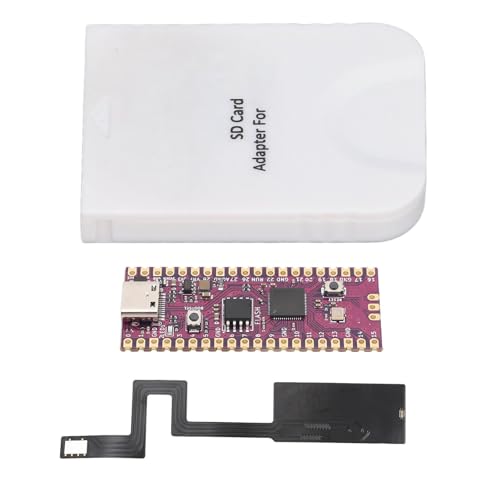 FPC-Flexkabel, Micro-Speicherkartenleser, Tragbare -Schnittstelle, Retro-Konsolen-Entwicklungsplatine, 16 MB Onboard-Flash-Speicher für DOL 001 (White) von Naroote