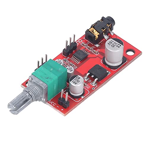 Kopfhörer-Vorverstärkermodul, Kopfhörerverstärkerplatine MAX4410 DC 3-12 V 3,5-mm-Schnittstelle SMD-Verarbeitung mit Geringer Verzerrung für DIY-Audiogeräte von Naroote