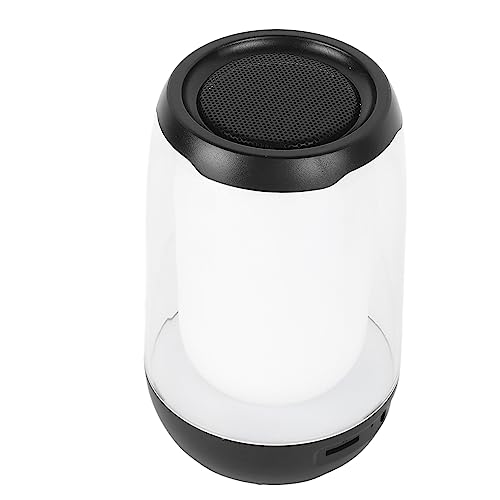 Lautsprecher, Wiederaufladbarer Transparenter Akku, 1200 MAh, Tragbarer Kabelloser Lautsprecher-Subwoofer mit Umgebungslicht für das Telefon zu Hause von Naroote
