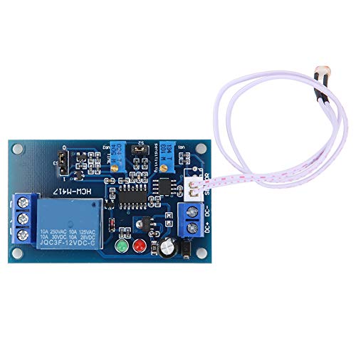 Lichterkennungssensor, Helligkeitssensor-Relaismodul, elektronische Komponenten und Zubehr XH-M131 Fotowiderstands-Relaismodul Scheinwerfer-Bhnenlichter(12V) von Naroote