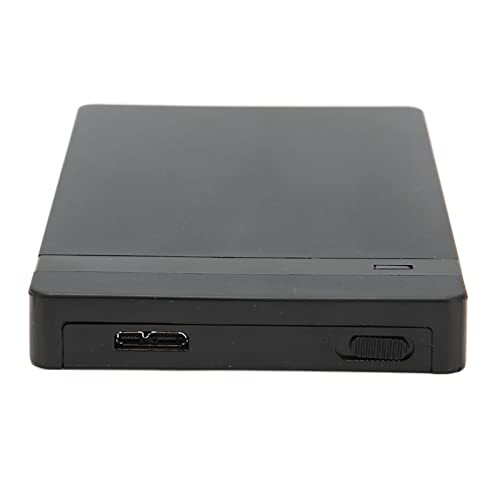 Naroote Festplattengehäuse, Kunststoff-USB-Festplattengehäuse 1 TB Unterstützt für PC von Naroote
