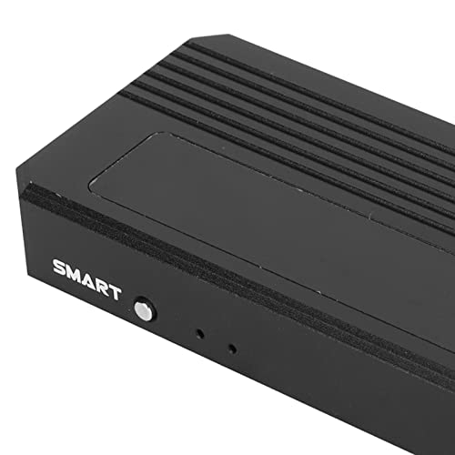 Naroote M.2 SSD Gehäuse, HDD Gehäuse Wärmeableitung USB 3.2 GEN2 Unterstützung 2280 Max für PC 2TB RGB für SSD von Naroote