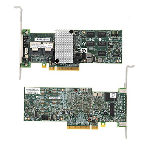 Naroote Server-Array für LSI 46M0851, 2875 MB/s Lesegeschwindigkeit MD2-Paket IBM M5015 Megaraid Smart Array für Array Karte für Server-Array von Naroote