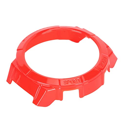 Naroote Smartwatch-Schutzhülle, Tragbar, Hart, Stoßfest, Präzise, ​​sichere Uhren-Stoßstangenhülle aus Kunststoff für Fitness (Rot) von Naroote