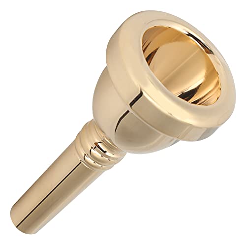 Shanrya Posaune Horn Mundstück, Posaune Teil Musikinstrument Mundstück Verschleißfestigkeit Tenorhorn Mundstück für Amateure für professionelle Spieler (Standard) von Naroote
