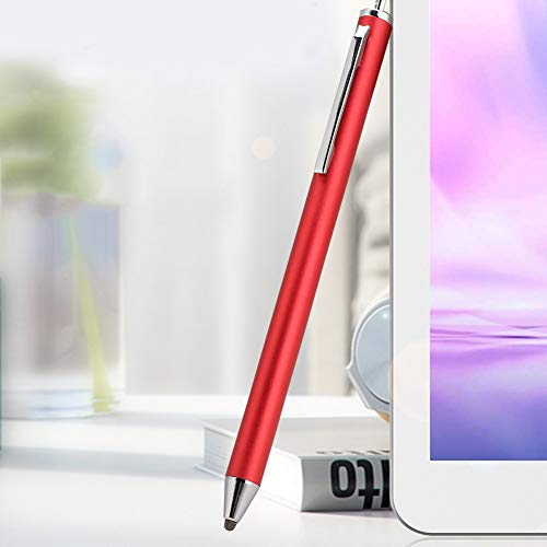 Stylus-Stift, kompakter Touchscreen, Empfindlichkeit Handys aus Aluminiumlegierung, Smartphone für Tablet Touchscreen (Rot) von Naroote
