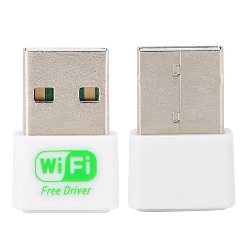 WLAN-Adapter für Desktop-PC, Bluetooth-Dongle für PC, USB-WLAN-Bluetooth-Adapter, WLAN-USB-Wireless-Adapter, Kabelloser WLAN-Dongle-Adapter, Empfänger für Desktop-Laptop von Naroote