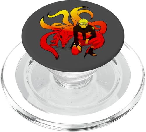 Naruto Shippuden Naruto and 9 Tails PopSockets PopGrip für MagSafe von Naruto