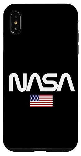Hülle für iPhone XS Max Nasa Herren Worm Logo von Nasa