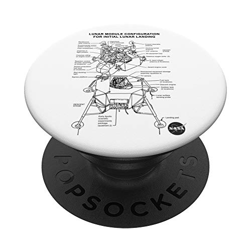 NASA Lunar Module Diagram PopSockets mit austauschbarem PopGrip NASA Lunar Module Diagram PopSockets mit austauschbarem PopGrip von Nasa