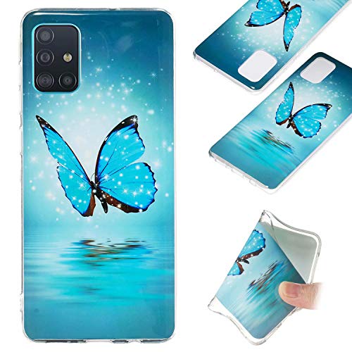 Galaxy A41 Hülle, Galaxy A41 Flip Case, Magnetische Samsung A41 Leder Tasche Handyhülle für Samsung Galaxy A41 Schutzhülle Brieftasche Kartenfach Etui Case Handyhülle von Nasuza