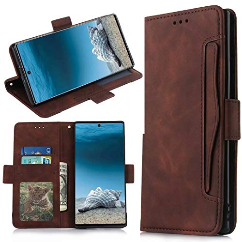 für Samsung Galaxy A12 /M12 Hülle Flip Lederhülle, Samsung Galaxy A12 Handyhülle Book Case PU Leder Etui Tasche Case mit Kartenfach Ständer und Magnet Schutzhülle Bumper für Samsung Galaxy A12 braun für Samsung Galaxy A12 /M12 Hülle Flip Lederhülle, Samsung Galaxy A12 Handyhülle Book Case PU Leder Etui Tasche Case mit Kartenfach Ständer und Magnet Schutzhülle Bumper für Samsung Galaxy A12 braun von Nasuza