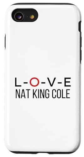 Nat King Cole Merch | Jazz- und Klassik-Pop-Legende | NKC1028 Hülle für iPhone SE (2020) / 7 / 8 von Nat King Cole