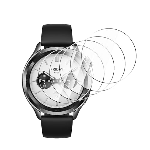 Natbok 5 Stück Panzer Schutz Glas für Xiaomi Watch S4,Ultra-klar Xiaomi Watch S4 Schutzfolie, 9H Härte,Ultrabeständig,Anti-Kratzen, Anti-Bläschen, Anti-Fingerabdruck Displayschutzfolie Natbok 5 Stück Panzer Schutz Glas für Xiaomi Watch S4,Ultra-klar Xiaomi Watch S4 Schutzfolie, 9H Härte,Ultrabeständig,Anti-Kratzen, Anti-Bläschen, Anti-Fingerabdruck Displayschutzfolie von Natbok