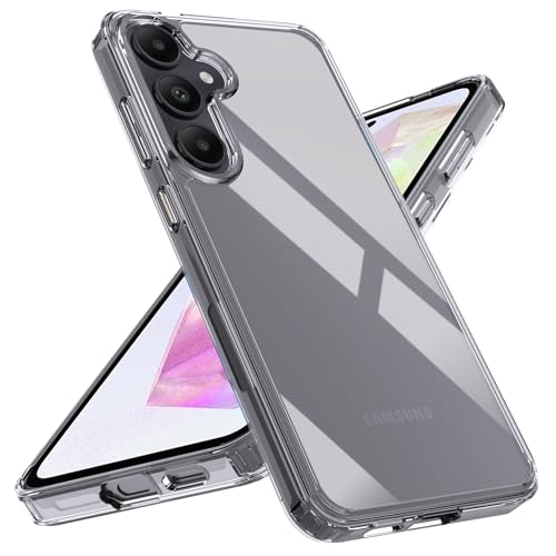 Natbok Hülle für Samsung Galaxy A35 5G Handyhülle, Weiches TPU Stoßdämpfung Handyhülle für Samsung A55 5G Case SchutzHülle, Anti-Rutsch, Kratzfeste Galaxy A35 5G Hülle,Clear von Natbok