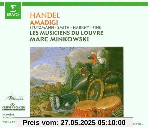 Händel - Amadigi in Gaula / Stutzmann · J. Smith · Harrhy · Fink · Bertin · Les Musiciens du Louvre · Minkowski Händel - Amadigi in Gaula / Stutzmann · J. Smith · Harrhy · Fink · Bertin · Les Musiciens du Louvre · Minkowski von Nathalie Stutzmann