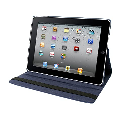 NATICO iPad Mini IV 360 Schutzhülle, Kunstleder, Marineblau (60-im4–360-nbl) von Natico
