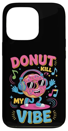Lustiger Donut Dancing Sprinkle Kopfhörer Vibes Donut Hülle für iPhone 13 Pro Lustiger Donut Dancing Sprinkle Kopfhörer Vibes Donut Hülle für iPhone 13 Pro von National Donut Day Graphic