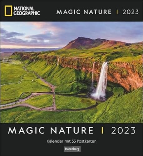 Magic Nature Postkartenkalender National Geographic Kalender 2023. Tischkalender zum Aufstellen und Aufhängen mit 53 Postkarten: Landschafts- und Tierfotos zum Sammeln und verschicken.: 53 Postkarten von National Geographic