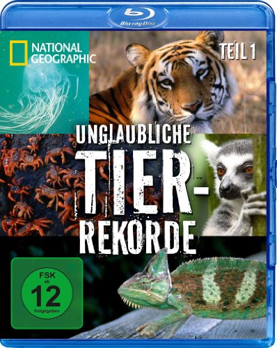 Unglaubliche Tier-Rekorde Teil 1 - National Geographic [Blu-ray] von National Geographic