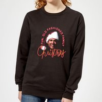 National Lampoon Fun Old Fashioned Family Christmas Damen Weihnachtspullover – Schwarz - 3XL von National Lampoons