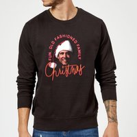 National Lampoon Fun Old Fashioned Family Christmas Weihnachtspullover – Schwarz - S von National Lampoons