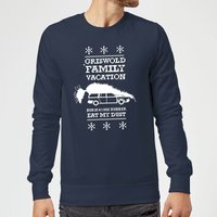 National Lampoon Griswold Vacation Ugly Knit Weihnachtspullover – Navy - L von National Lampoons