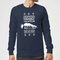 National Lampoon Griswold Vacation Ugly Knit Weihnachtspullover – Navy - M von National Lampoons