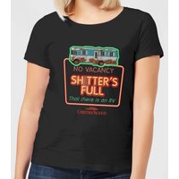 National Lampoon No Vacancy Damen Christmas T-Shirt - Schwarz - L von National Lampoons