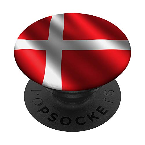 Dänemark dänische Nationalflagge - PopSockets Ausziehbarer Sockel und Griff für Smartphones und Tablets von Nationalflagge Designs