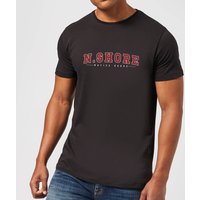 Native Shore N.Shore Men's T-Shirt - Black - 5XL von Native Shore
