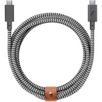 Native Union Belt Cable USB-C to USB-C Pro 2,4m - Weiß Native Union Belt Cable USB-C to USB-C Pro 2,4m - Weiß von Native Union