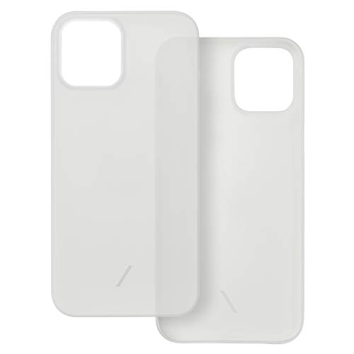Native Union CLIC Air Hülle - Ultraflache, transparente Haut mit Rutschfester Textur Kompatibel Kompatibel mit iPhone 12 Pro Max (Clear) von Native Union