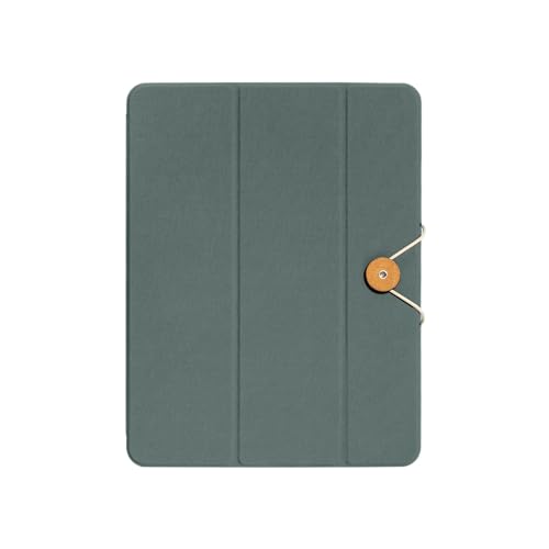 Native Union W.F.A iPad Folio - Minimalistischer und Faltbarer iPad-Ständer samt Hülle aus recycelten Materialien - Kompatibel mit iPad Pro 11" mit einfacher Magnetbefestigung (Schiefergrün) von Native Union