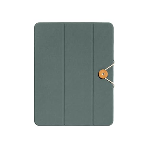 Native Union W.F.A iPad Folio - Minimalistischer und Faltbarer iPad-Ständer samt Hülle aus recycelten Materialien - Kompatibel mit iPad Pro 11" mit einfacher Magnetbefestigung (Schiefergrün) von Native Union