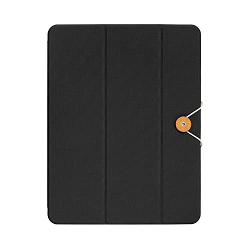 Native Union W.F.A iPad Folio - Minimalistischer und faltbarer iPad-Ständer samt Hülle aus recycelten Materialien - Kompatibel mit iPad Pro 11" iPad Air 10,9" mit einfacher Magnetbefestigung (Schwarz) von Native Union