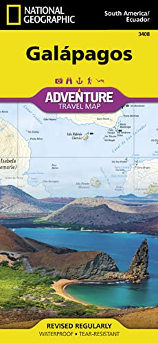 National Geographic Adventure Travel Map Galapagos: Adventure Map (National Geographic Adventure Map, 3408, Band 3408) von National Geographic