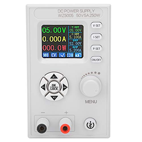 Geregeltes Gleichstromnetzteil, Digitales Steuernetzteil, Einstellbares Spannungsnetzteil, 4-stelliges Display-Netzteil, Tischnetzteil DC6-55V WZ5005 von Natudeco