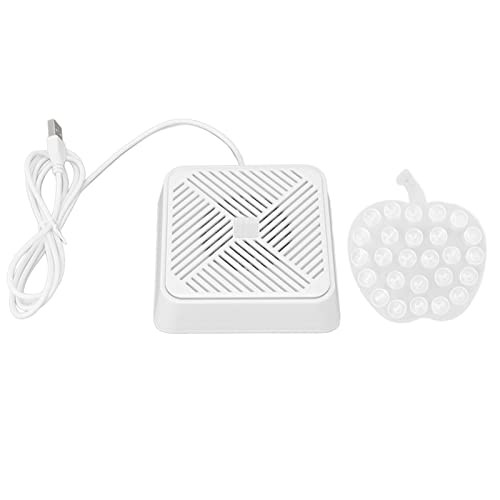 Natudeco Mini-Ultraschall-Geschirrspüler, Wasserdicht, Tragbar, USB-Geschirrwaschmaschine, 360-Grad-Reinigung, Küchenwaschwerkzeug Für Geschirr, Obst Und Gemüse(Weiß) von Natudeco