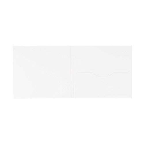 CD Hülle mit 1 Schlitz, Karton 300 g/m², weiß, Digifile, blanko, unbedruckt, matt - 10er Pack CD Hülle mit 1 Schlitz, Karton 300 g/m², weiß, Digifile, blanko, unbedruckt, matt - 10er Pack von Natürlich verpacken