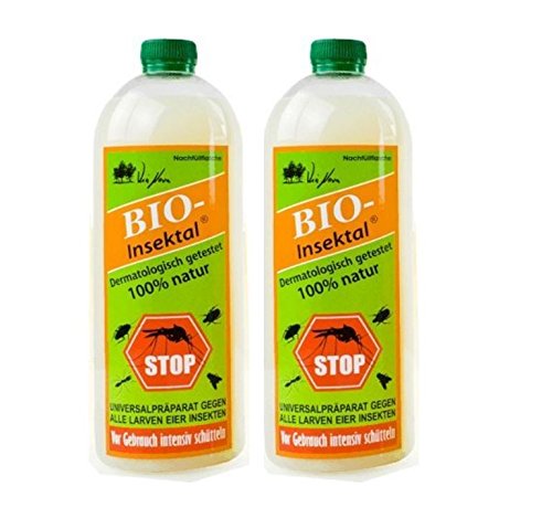Bio Insektal 2x 1 Liter Nachfüll - Via Nova von Natur & Gesundheit