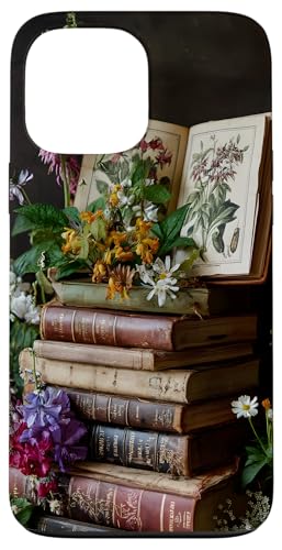 Floral Books Blumen Frühling Hülle für iPhone 13 Pro Max Floral Books Blumen Frühling Hülle für iPhone 13 Pro Max von Nature Designs by Dennex