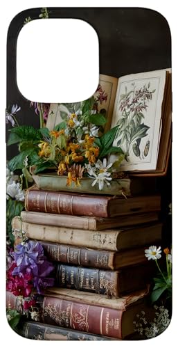 Floral Books Blumen Frühling Hülle für iPhone 14 Pro Max Floral Books Blumen Frühling Hülle für iPhone 14 Pro Max von Nature Designs by Dennex
