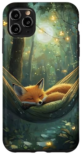 Fox Forest Moonlight Glühwürmchen Hülle für iPhone 11 Pro Max Fox Forest Moonlight Glühwürmchen Hülle für iPhone 11 Pro Max von Nature Designs by Dennex